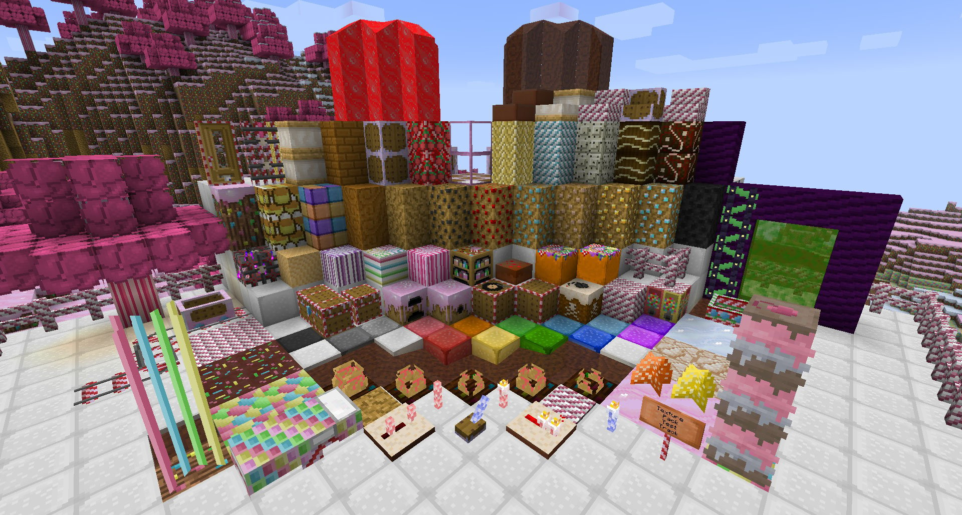 Candy Craft is a neat pack full of color and vibrancy. 