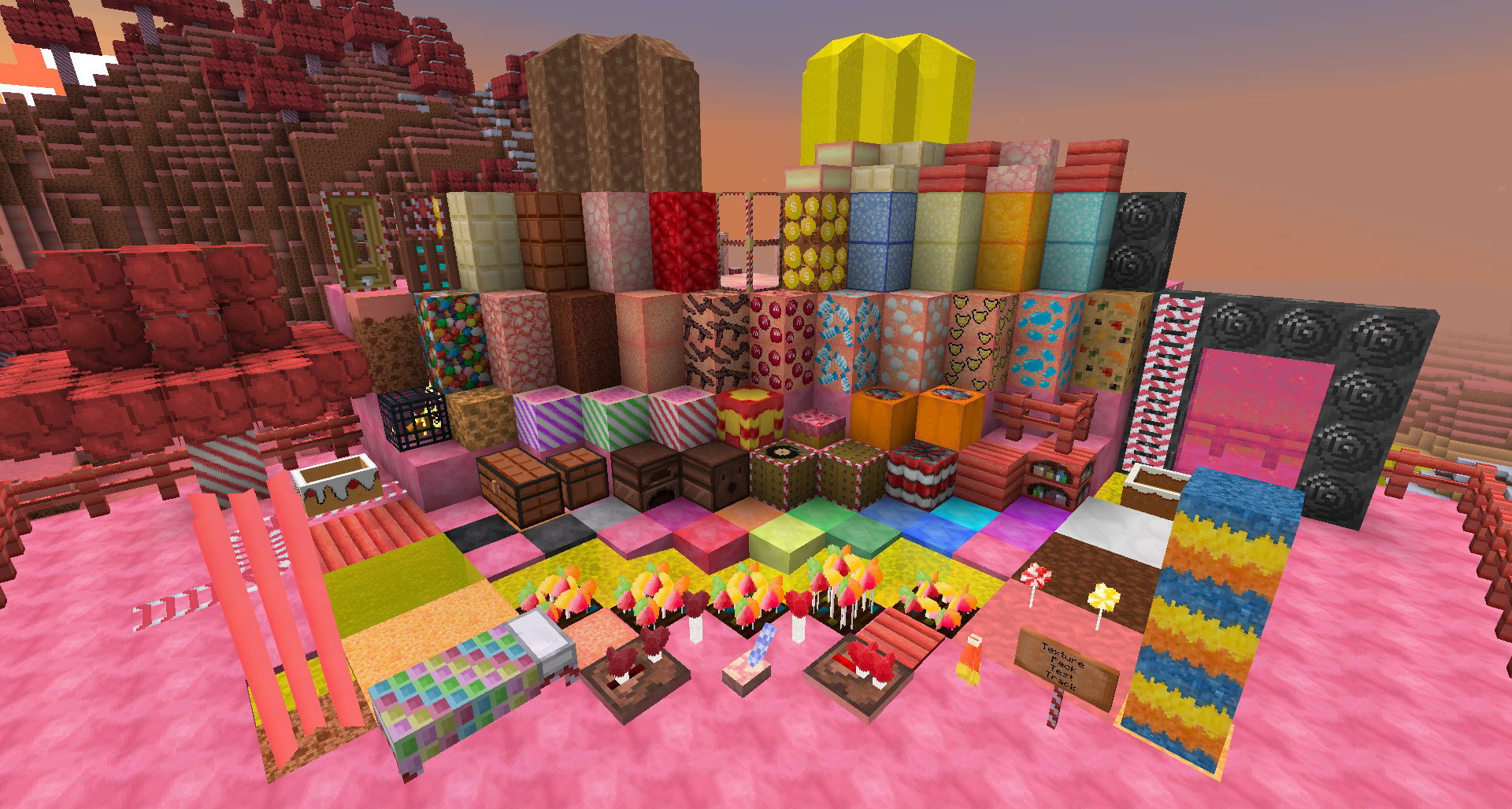 1-14-4 resource pack- turn your minecraft world into candyland with the swe...